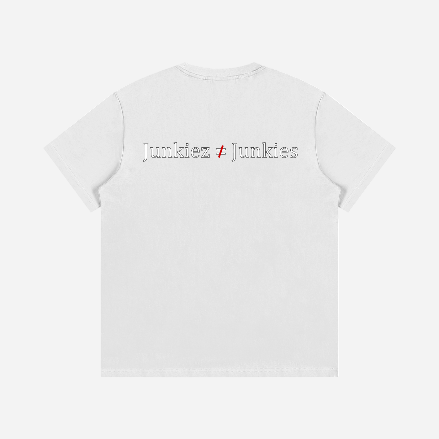 Junkies v.s. Junkiez Tee
