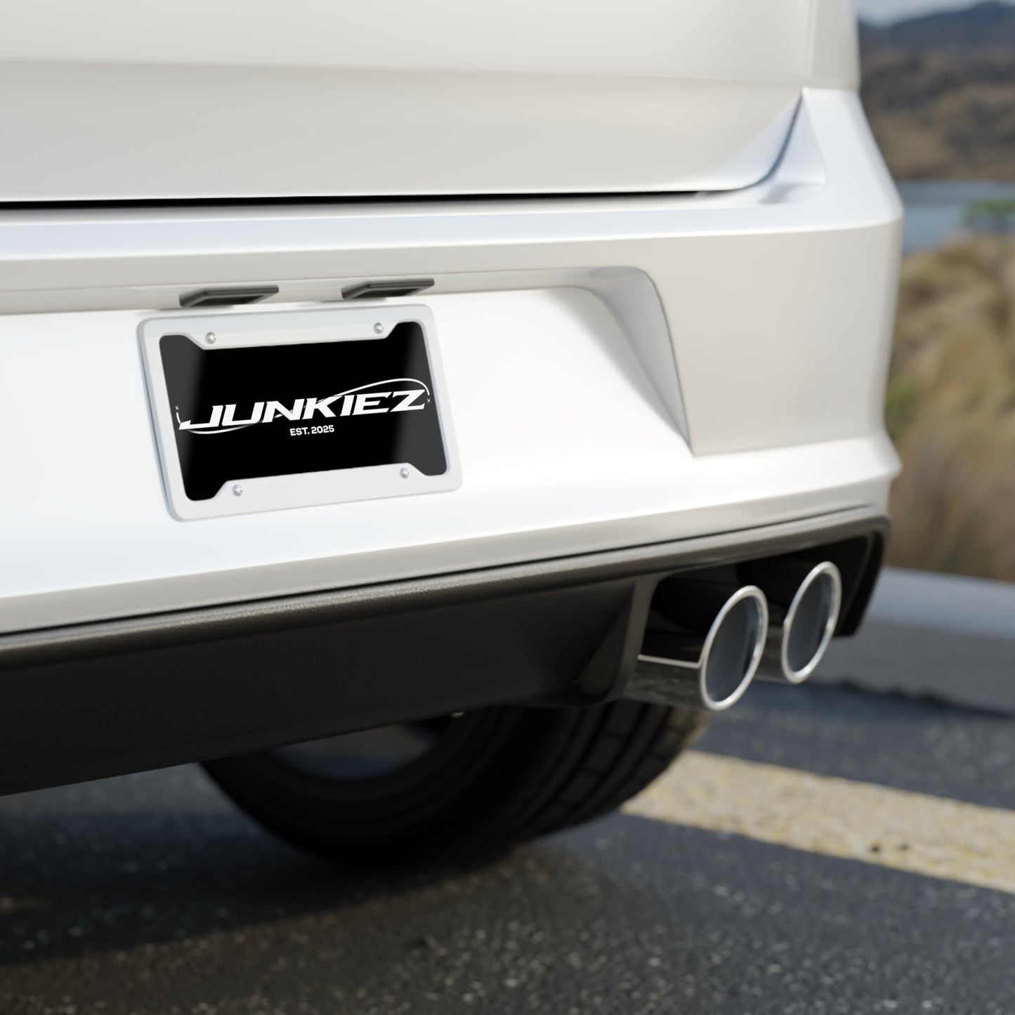Junkiez Vanity Plate